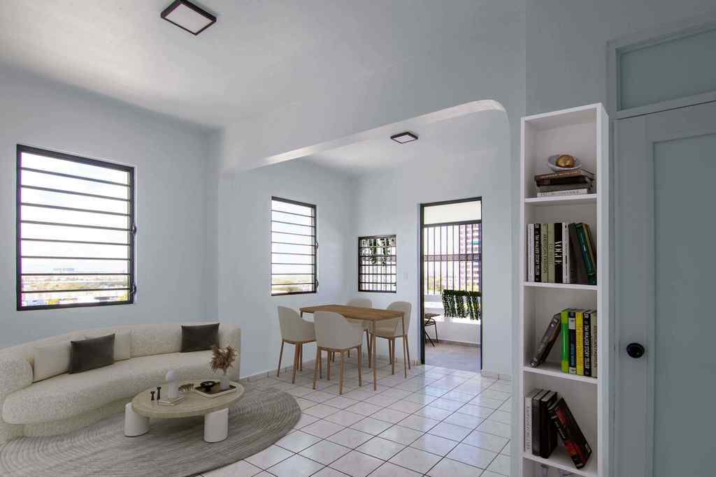 3 Bedroom- Bouret Apartments House, San Juan-1er Floor W. AC